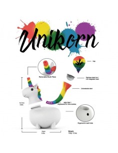 Unicornio Bong silicona... 2